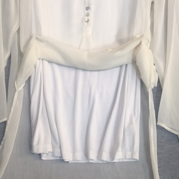 SOFT SURROUNDINGS Cool Comfy Gauzy Leisure Lounge Summer Long Line Oversized Top - Picture 14 of 15